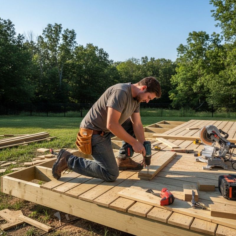 Concrete Deck Installation