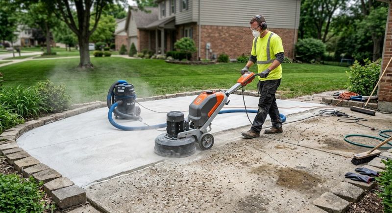Concrete Patio Renovation Service